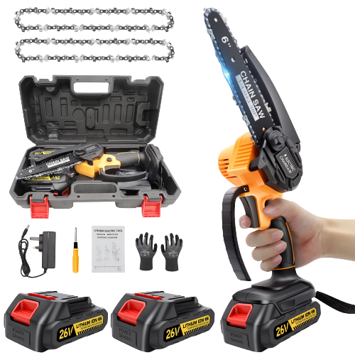 WHY USING A CHAINSAW ?