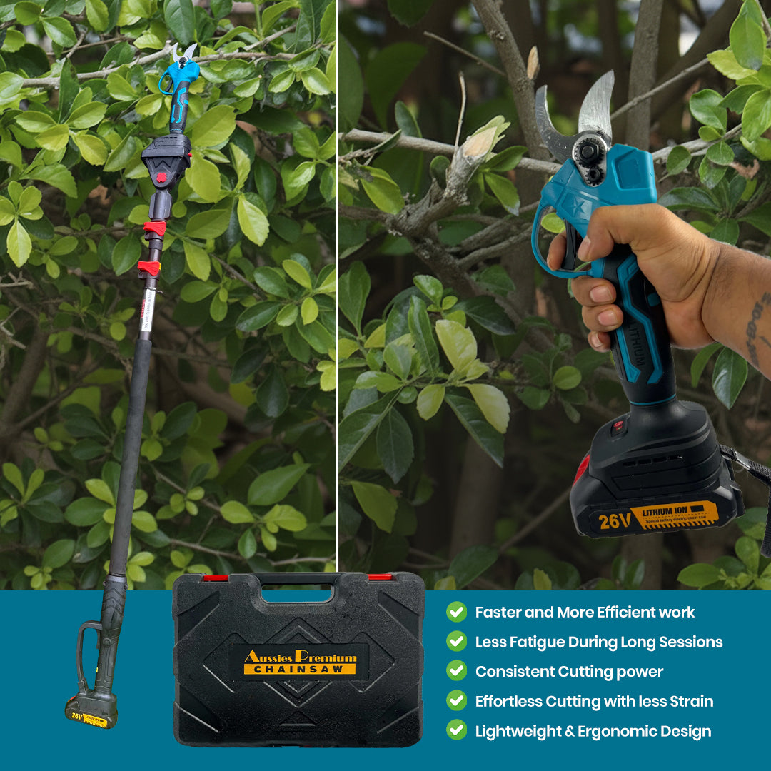 Aussies Premium Electric Cordless Pruning Shear
