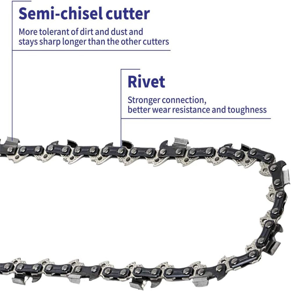 Australia's No.1 Mini Chainsaw Chain 6 Inch Replacement, Aussies Gardening Tools