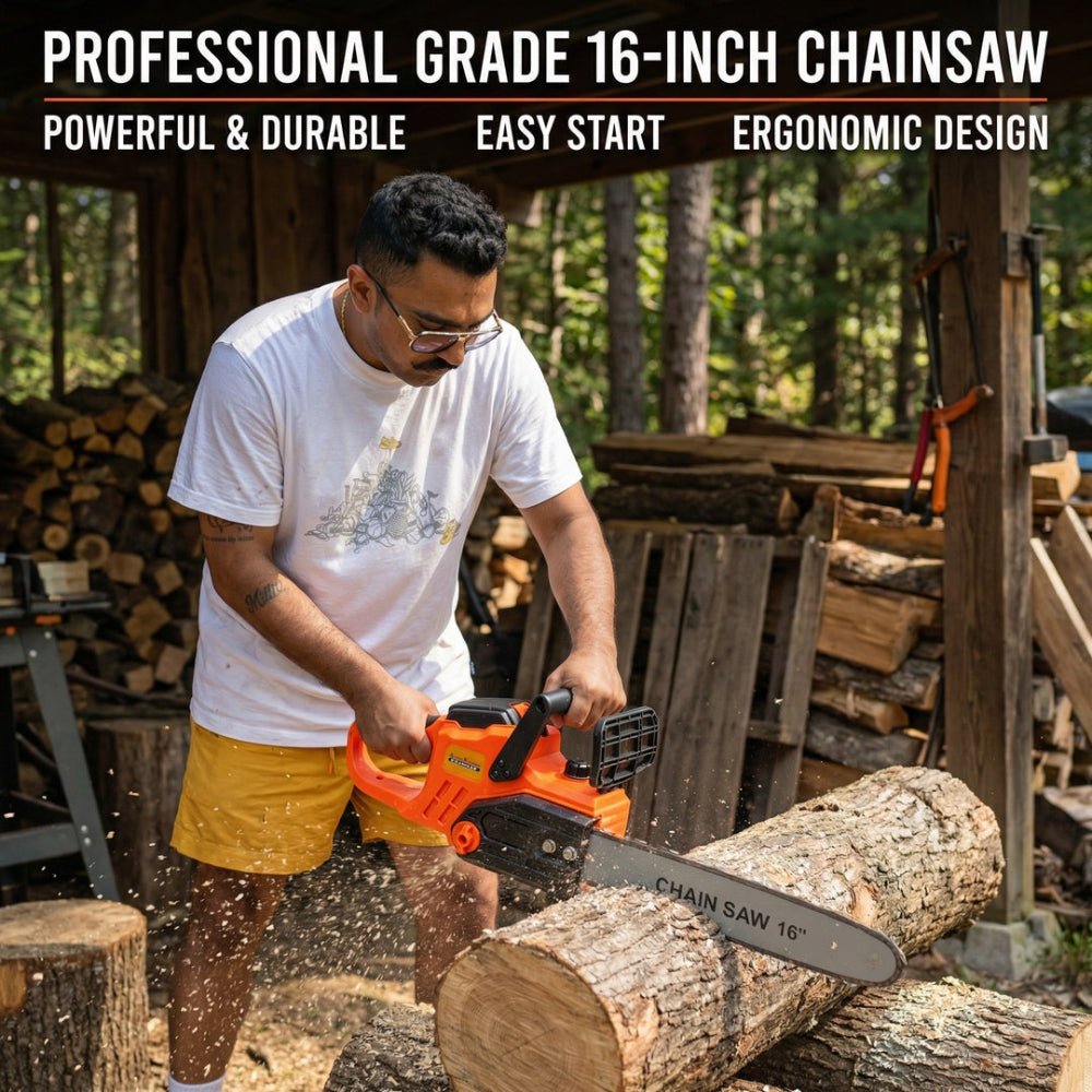 16 Inch 36V Lithium Battery Brushless Chainsaw