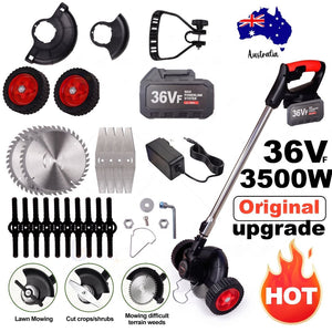 Cordless Grass Trimmer with Wheels Australia | 3-in-1 Whipper Snipper