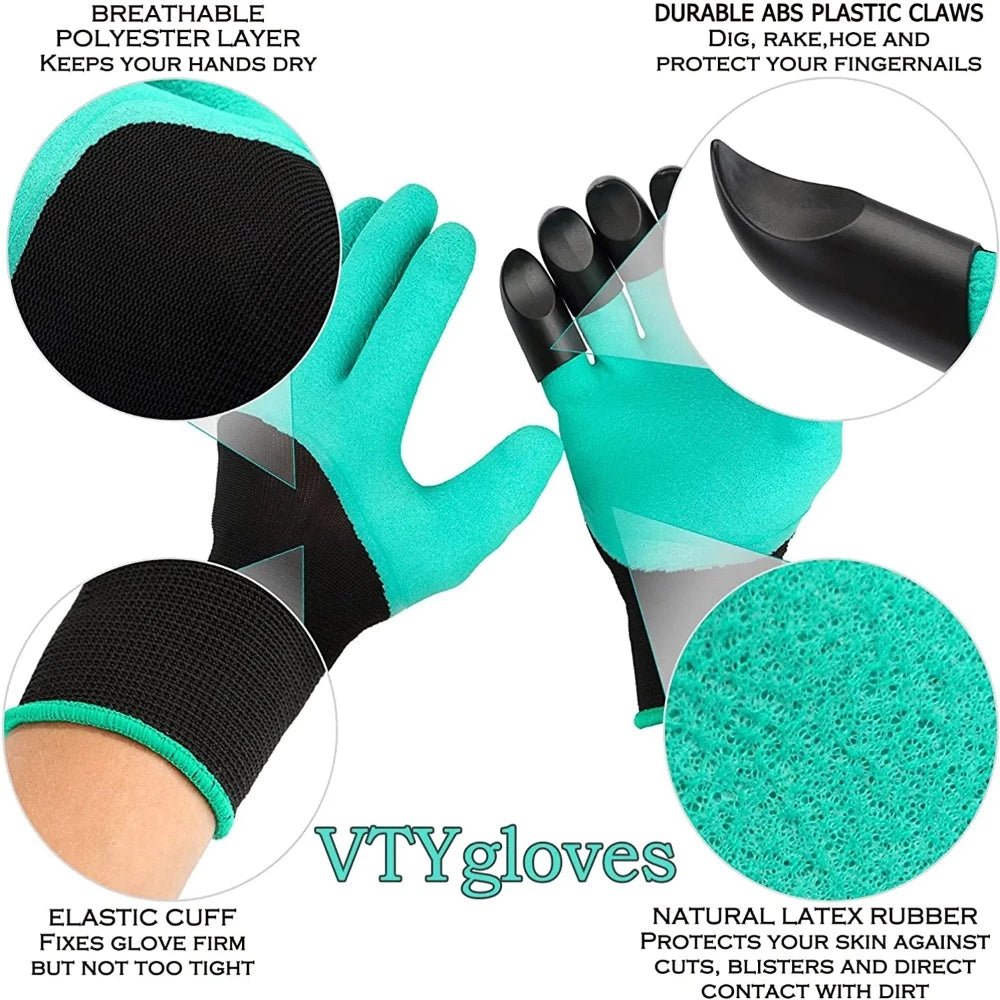 Australia's No.1 Waterproof Gardening Gloves With Claws, Aussies Gardening Tools