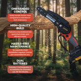 cordless chainsaw for tree cutting