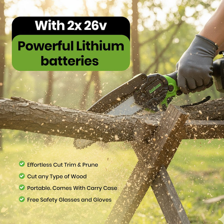 electric pruning shears and chainsaw Australia