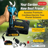 battery-powered tree pruning kit Australia