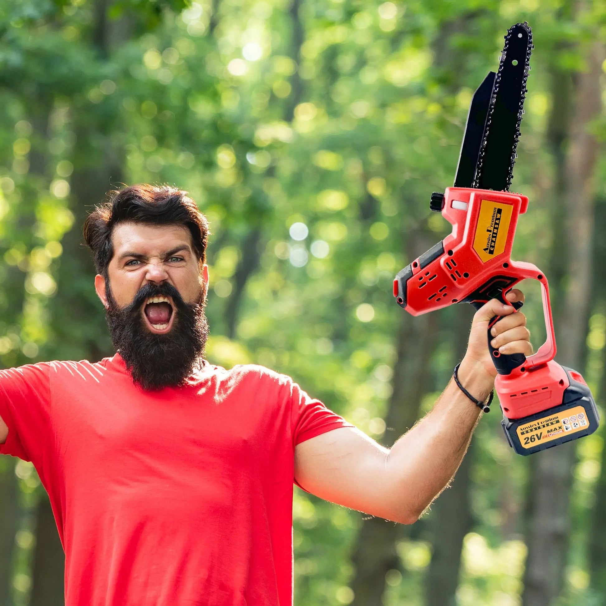 8 Inch Cordless Electric Chainsaw