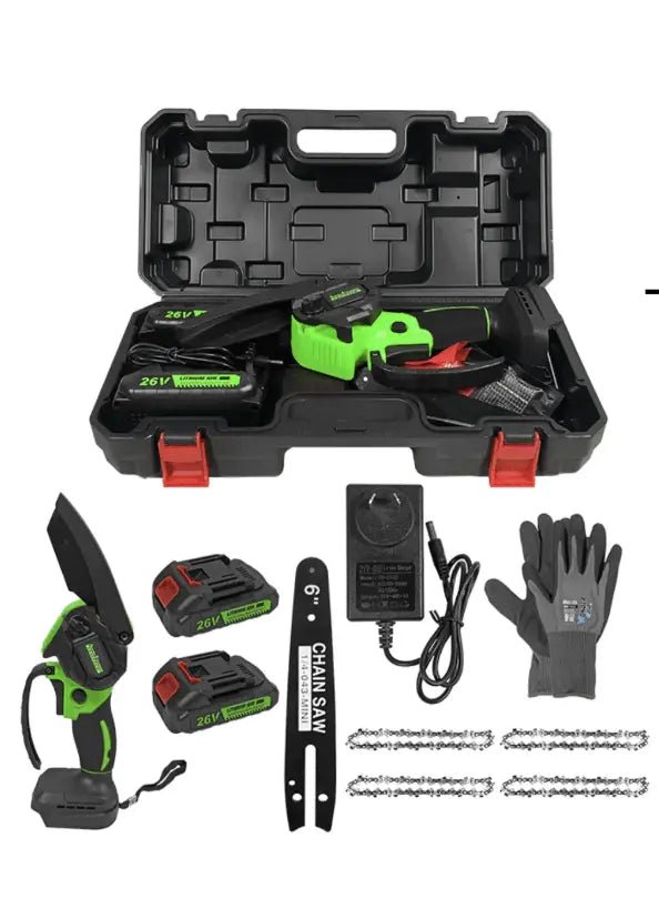 Replacement Batteries, Chains, Charger, Guide Bar